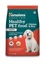 Himalaya, Wellness Company Healthy Puppy Dry Dog Food | Chicken & Rice Flavor| Contains 20+ Nutrients, Vitamins, Minerals For Complete And Balanced Food | 1.2 Kg