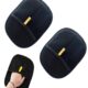 2PCS Pet Hair Removal Rlove, Static Hair Catcher Mitt for Furniture and Clothing, Pet Hair Removal Gloves Static, Reusable Cleaning Tool for Pets, 2 Pack Black Gloves