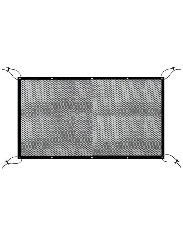 Car Divider for Dogs, Dog Car Barrier, Sturdy Auto Safety Pet Barrier for Back Seat, Universal Fit for Most Cars and SUVs, Easy Installation with Hooks for Quick Setup and Reliable Use During Travel