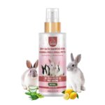 Dry Bath Shampoo For Guinea Pigs & Small Pets, Rabbit, Rat | Instant Waterless Spray Rabbit Shampoo For Quick Clean & Refreshing, Removes Bad odour | Easy To Use For All Small Pet Breed 200ml