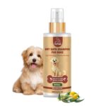 Dry Bath Shampoo for Shih Tzu Dogs, Puppy | Instant Waterless Spray Dog Shampoo for Quick Clean & Refreshing, Fresh Fragrance | Easy to Use Dog Shampoo for All Dog Breed –200Ml