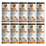 Foodie Puppies Pet Hair Remover Lint Roller Refills - (10 Refills, Total 600 Sheets) Extra Sticky Lint Roller Refills Only, 60 Sheets per Roller, Remove Dog and Cat Hair from Clothes, Furniture