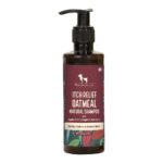 HUFT Oatmeal Itch Relief Shampoo for Dogs | Apple Cider Vinegar & Aloe Vera | Soothing & Hydrating Pet Shampoo for Labrador, Golden Retriever, Shih Tzu, Pomeranian & all breeds - 200ml