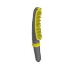 Hindware Italian Collection Pet Grooming Shower at Home | Suitable for Dogs & Cats Bathing | with 4 In-built Functions | Made of ABS with Silicon Nozzles| Gentle Combing | Yellow/Grey Color