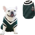 Lulala Pet Dog Sweater for Winter – Soft, Thick Knitwear Shirt Vest for Small Dogs, Classic Warm Puppy Sweater, Perfect for Cold Weather & Puppies, Comfortable & Cozy Dog Clothes