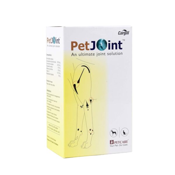 PETCARE PetJoint Supplement Tablets 5 Strips of 12 Tablets