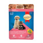 Smart Heart Pouch Wet Puppy Dog Food Chicken Chunk in Gravy 80 G Pack of 12